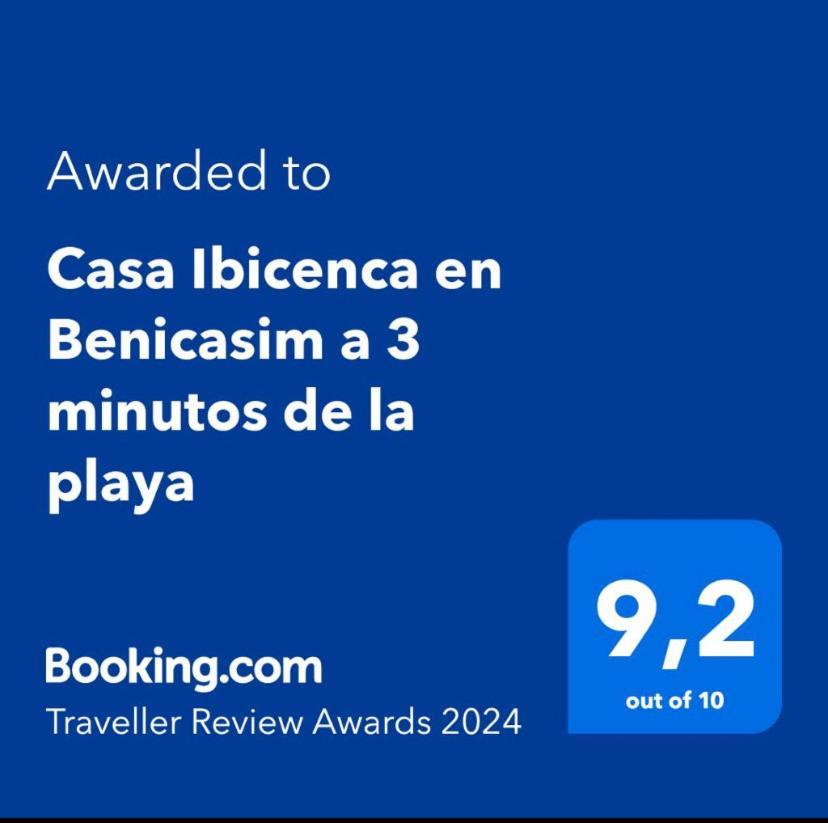 Apartament Casa Ibicenca En Benicasim A 3 Minutos De La Playa Benicàssim Zewnętrze zdjęcie